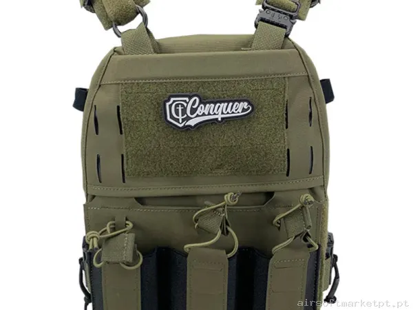 Colete Mtpc Conquer Ranger Green — Coletes & Rigs — Airsoft Market PT