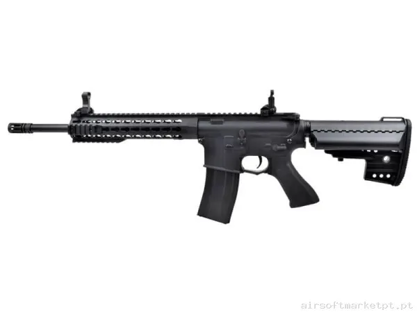 Réplica airsoft AEG M4 Cyma Sport Series 10" negra — Rifles de Assalto (AR/M4/AK) — Airsoft Market PT