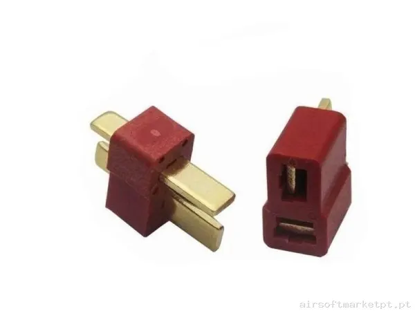 CONECTOR T-DEAN PAREJA MACHO + HEMBRA — Armas (Réplicas) — Airsoft Market PT