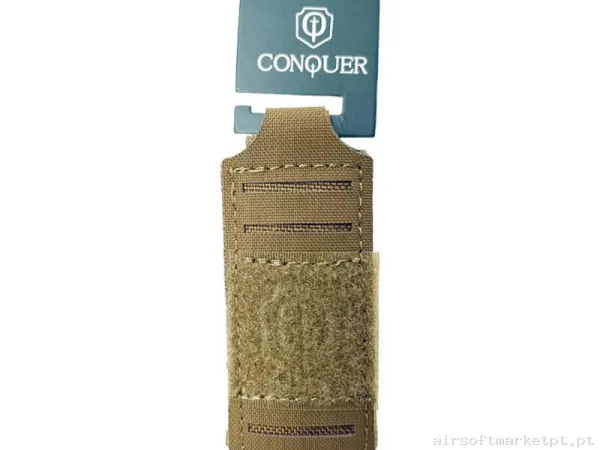 Pouch Multiusos Conquer Dead Rag coyote Brown — Coletes & Rigs — Airsoft Market PT