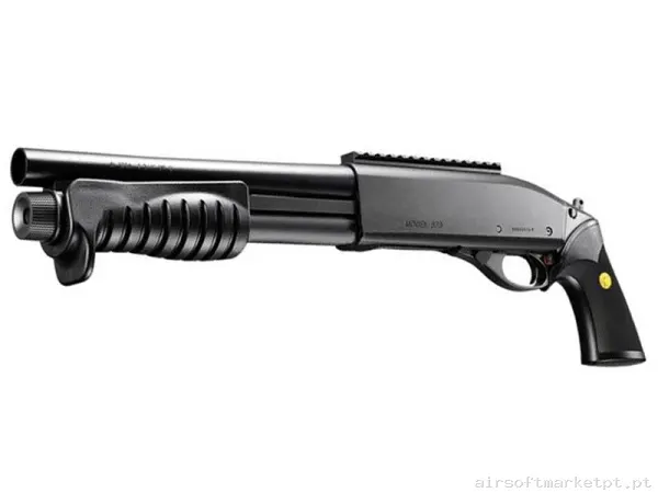 Réplica GBB Shotgun Tokyo Marui M870 Breacher negra — Shotguns — Airsoft Market PT