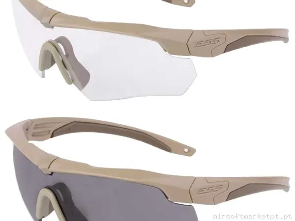 Óculos Ess Crossbow 2x Kit tan — Proteção Ocular & Facial — Airsoft Market PT