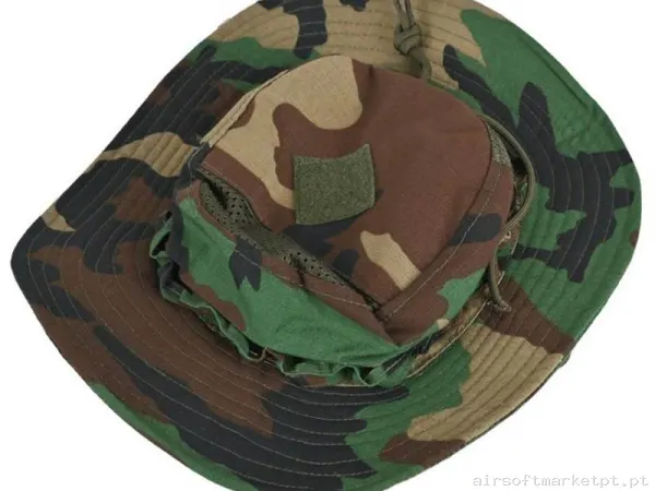 Chambergo Combat Zone 2023 Woodland — Proteção Ocular & Facial — Airsoft Market PT