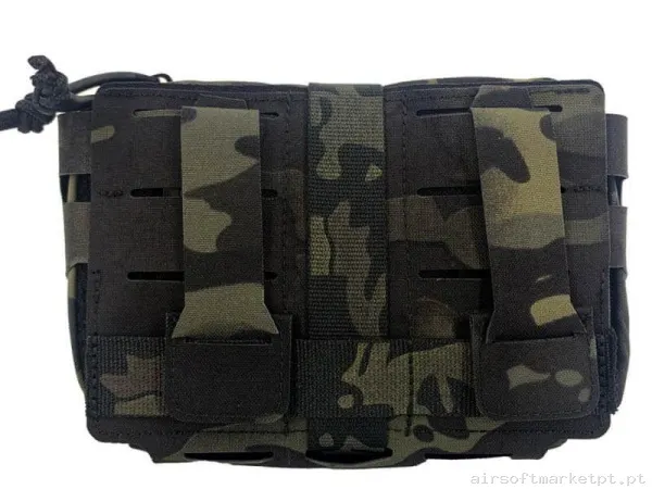 Pouch Médico Láser Cut Ifak Conquer Multicam Black — Coletes & Rigs — Airsoft Market PT