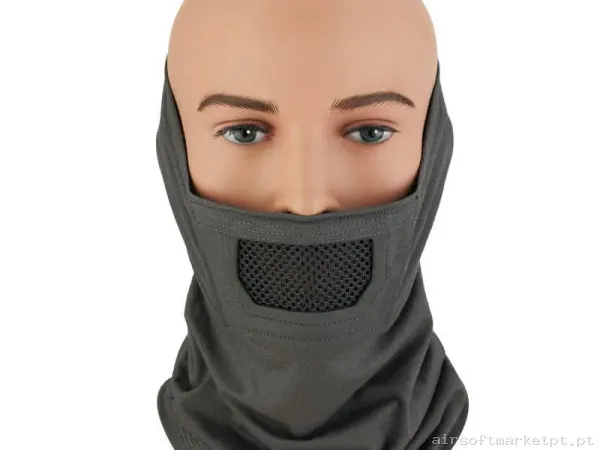 Máscara Proteção Balaclava Cygnus Armory Face Warrior Plus Wolf Gray — Proteção Ocular & Facial — Airsoft Market PT