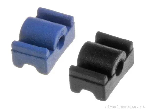 Interno Nub AEG Bridge Prometheus Soft & Hard para Tokyo Marui AEG preto/Azul — Peças Internas (AEG) — Airsoft Market PT
