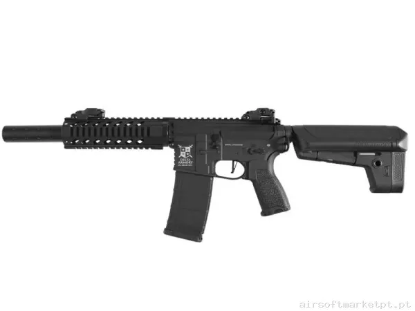 Réplica AEG M4 Delta Armory Bravo DA-B09 Silent Ops Combo Clássico preta — Rifles de Assalto (AR/M4/AK) — Airsoft Market PT