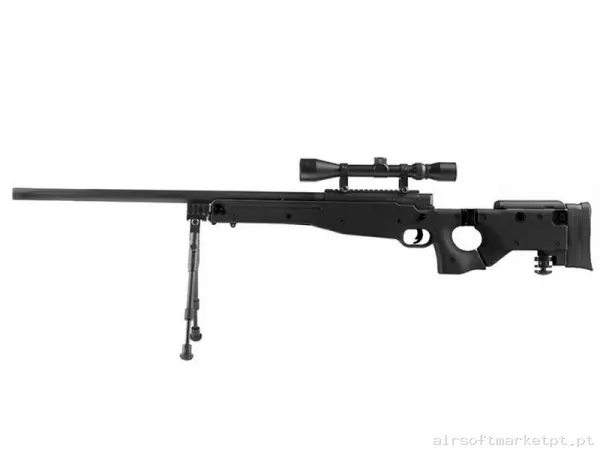 Réplica Mola Cerrojo Awp Well Mb08d negro — Peças Internas (GBB/Sniper) — Airsoft Market PT