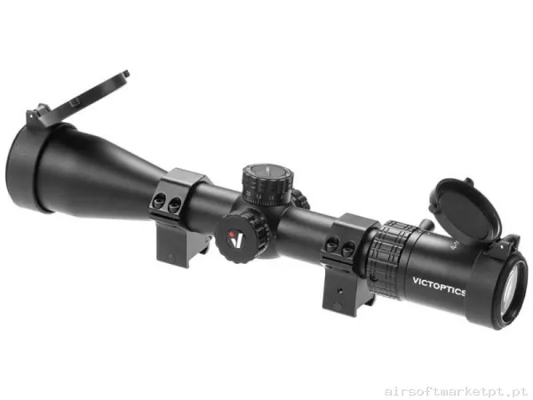 Mira telescópica 4-16X44 Victoptics S4 Mdl negra — Miras & Ópticas — Airsoft Market PT