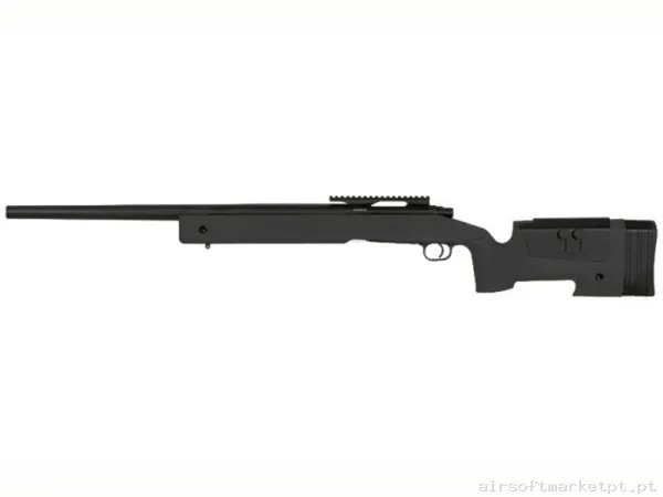 Réplica Molle Cerrojo Cyma Cm700 M40a3 Bolt Action preto — Peças Internas (GBB/Sniper) — Airsoft Market PT
