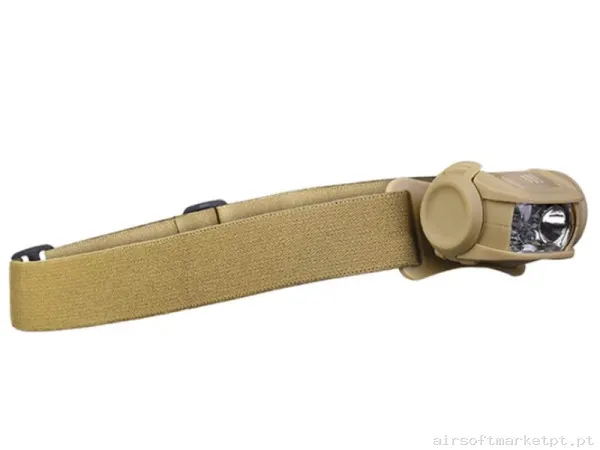 Lanterna de Cabeça Mil-Tec 4 Cores coyote — Lanternas & Lasers — Airsoft Market PT