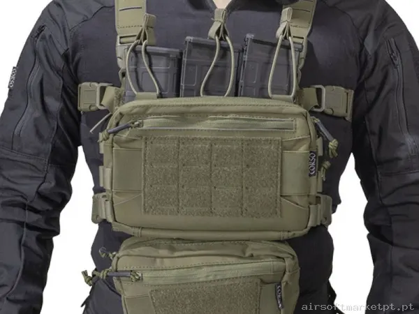 Chest Rig Corso Flint Mk1 Láser Ranger Green — Coletes & Rigs — Airsoft Market PT