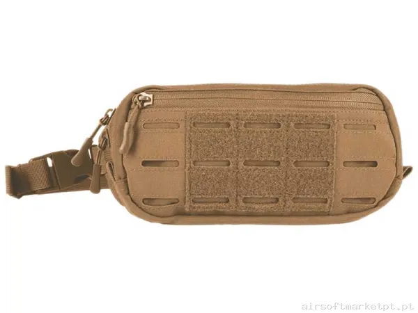 Cinturão tático Multiusos MOLLE Mil-Tec Corte a Laser Coyote Escuro — Gear Táctico — Airsoft Market PT