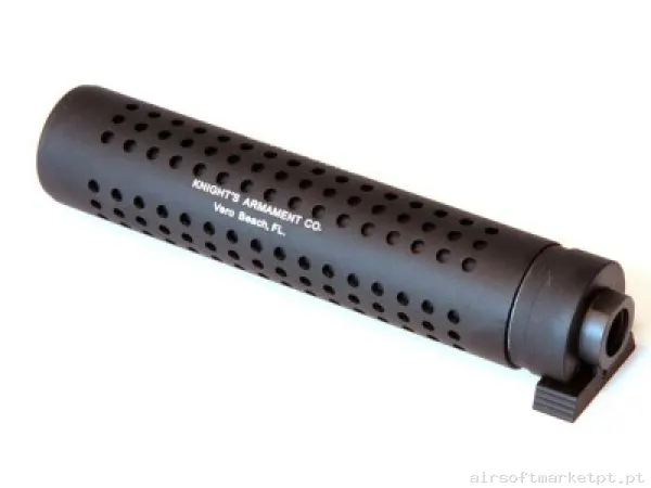 Silenciador Longo Clipe 185 mm — Supressores & Tracers — Airsoft Market PT