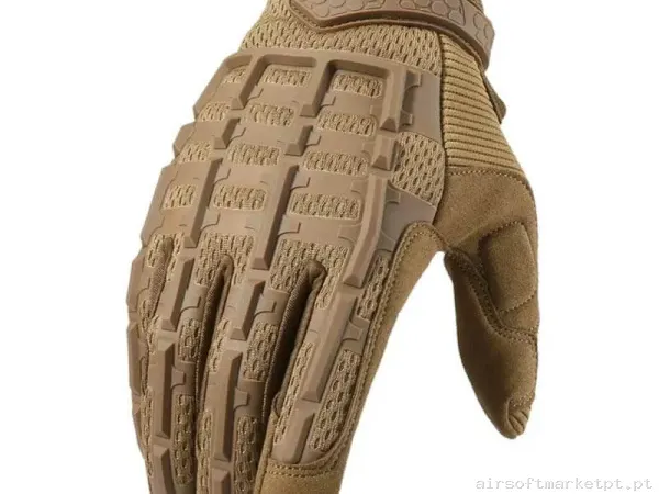 Luvas Cygnus Armory Skeleton coyote — Gear Táctico — Airsoft Market PT