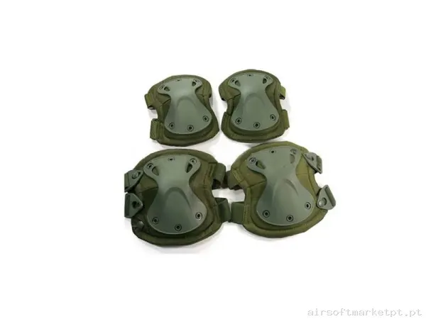Rodilleras y Coderas - OD Verde — Vestuário (Fardas) — Airsoft Market PT