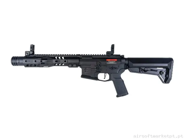 Réplica AEG M4 Lancer Tactical Lt Slr Rifleworks Sd9 Gen.2 Combo preta — Rifles de Assalto (AR/M4/AK) — Airsoft Market PT