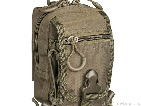 Pochete Multiusos Mil-Tec Hextac verde od — Coletes & Rigs — Airsoft Market PT