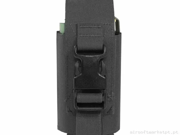 Porta Granada Smoke Warrior Assault Láser Cut negro — Coletes & Rigs — Airsoft Market PT