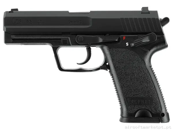 Réplica GBB Pistola P8 A1 Umarex H&K negra — Pistolas — Airsoft Market PT