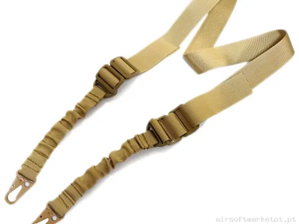 Correa Tática 2 Pontos Delta Tactics tan — Gear Táctico — Airsoft Market PT