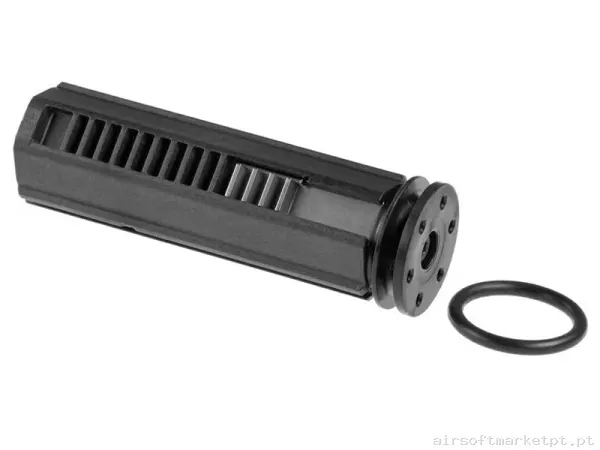 Interno Pistão AEG 14 Dentes Reforçado + Cabeça do Pistão Krytac Polímero — Peças Internas (AEG) — Airsoft Market PT