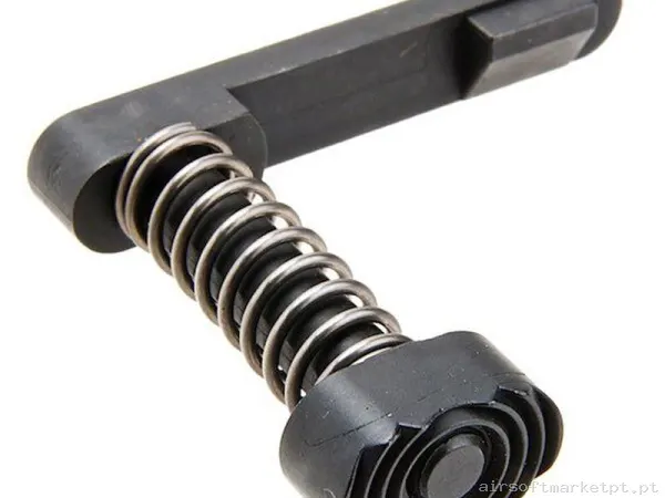 Externo Reten de Cargador MWS Guns Modify Gbbr Evo Steel Magazine Catch negro — Acessórios & Componentes — Airsoft Market PT