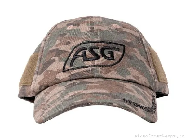Boné Tático Camuflagem Verde e Multicam ASG Multicam — Vestuário (Fardas) — Airsoft Market PT