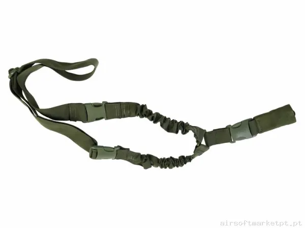 Correia Tática de 1 Ponto com Extração Rápida de 3 Pontos Delta Tactics verde od — Gear Táctico — Airsoft Market PT