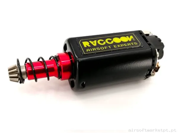 MOTOR RACCOON HIGH PERFOMANCE LONG AXIS RM001 — Peças Internas (AEG) — Airsoft Market PT