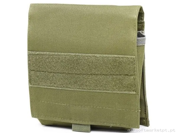 POUCH PORTA DOCUMENTOS DELUXE OD — Coletes & Rigs — Airsoft Market PT