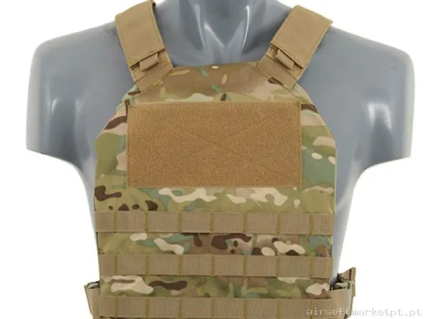Colete Porta Placas Oem Simples Estilo multicam — Coletes & Rigs — Airsoft Market PT