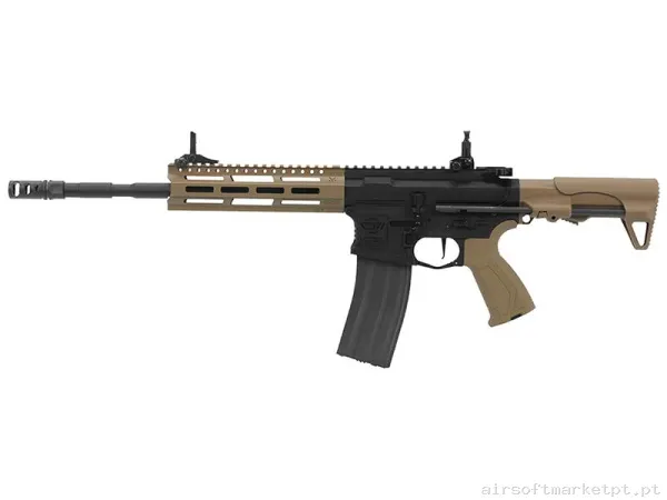 Réplica AEG M4 G&G Cm16 Raider L 2.0e ETU Gatilho Electrónico negra/Tan — Rifles de Assalto (AR/M4/AK) — Airsoft Market PT