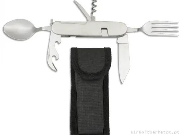 Faca Multiusos Albainox Aço Inoxidável 7cm para Camping — Outros — Airsoft Market PT