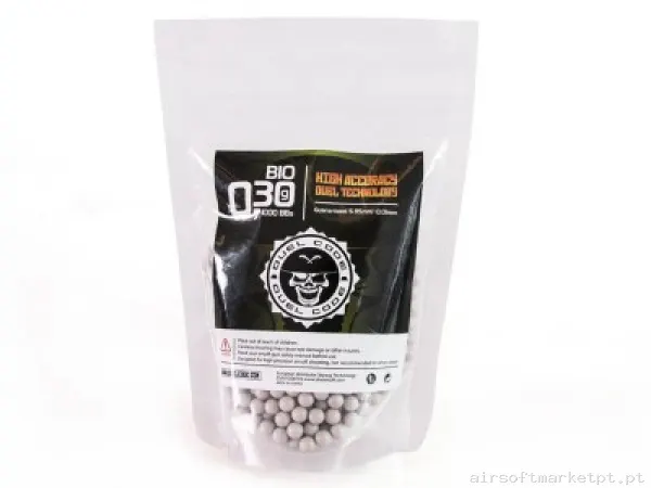 Bbs Muniçao 0,30 BIO Duel Code — Munição (BBs) — Airsoft Market PT