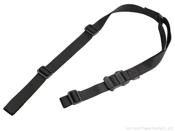 Correia Tática de 2 Pontos Magpul Ms1 Sling preta — Gear Táctico — Airsoft Market PT