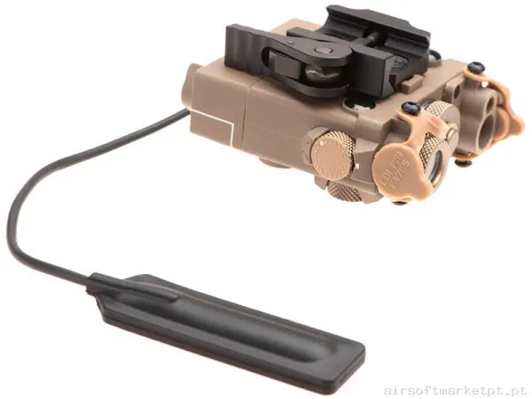 Externo An/Peq Dbal Wadsn Illuminator Laser verde+Ir Terracota Escura — Acessórios & Componentes — Airsoft Market PT