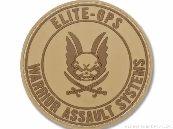 Parche Goma Relevo Warrior Assault Round Rubber Logo Patch coyote tan — Patches & Decoração — Airsoft Market PT