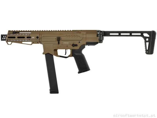 Réplica AEG M4 Zion Arms Pw9 Mod 0 com Coronha Grátis ETU Bronze — Rifles de Assalto (AR/M4/AK) — Airsoft Market PT