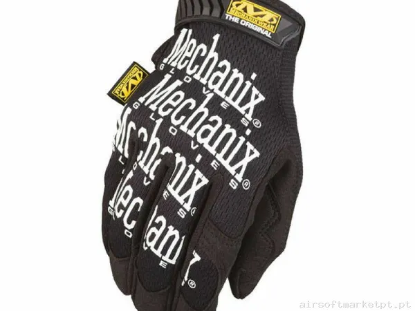 Luvas Mechanix the Original preto — Gear Táctico — Airsoft Market PT