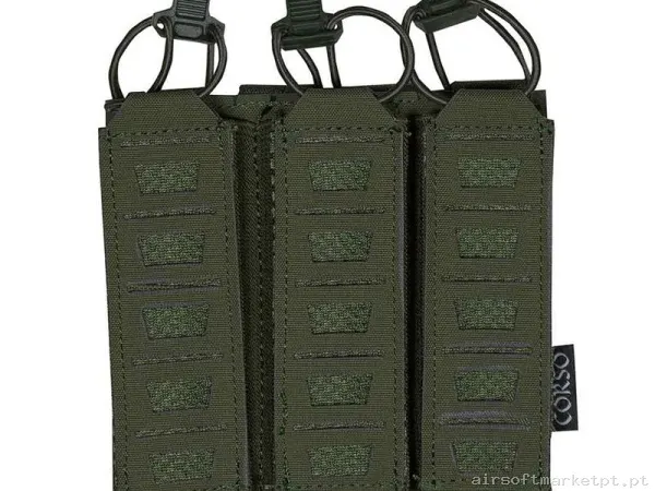 Pouch Corso Cargador Mp5 Mp7 Triple Dagger Láser Ranger Green — Coletes & Rigs — Airsoft Market PT