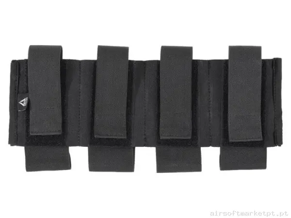 Pouch Magazine Pouch Cuadruple M4 Delta Tactics Speedsoft negro — Coletes & Rigs — Airsoft Market PT