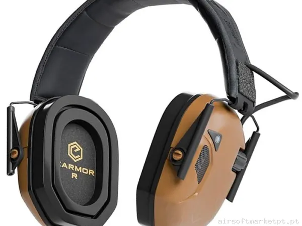 Protetor Auditivo Earmor M300t coyote — Rádios & Comunicação — Airsoft Market PT