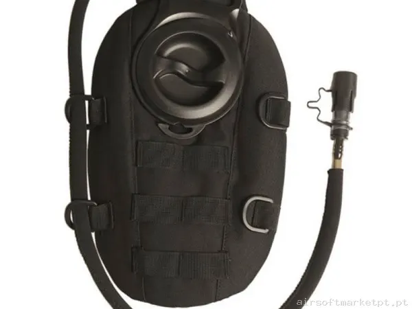 Camelbak+Bolsa Água Mil-Tec Hydratation Pack 1l negro — Coletes & Rigs — Airsoft Market PT