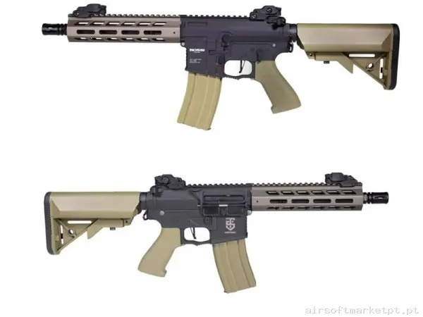 ROSSI M4 SENTINEL SIGMA CON GATILLO ELECTRÓNICO NEGRA/TAN — Rifles de Assalto (AR/M4/AK) — Airsoft Market PT