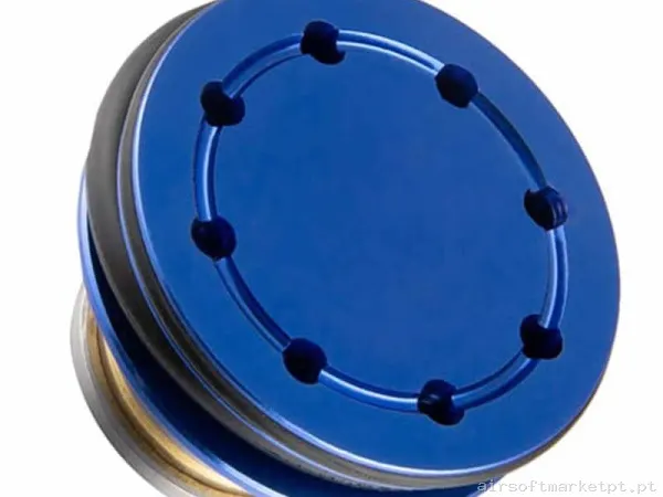 Interno Cabeça Pistão AEG Shs Pt0019 Alumínio azul — Peças Internas (AEG) — Airsoft Market PT
