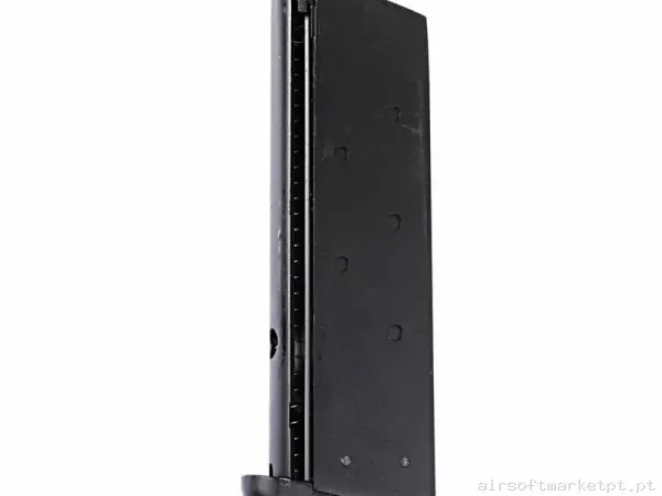 Magazine Pistola Gas 1911/Meu WE 15 Bbs negro — Carregadores / Magazines — Airsoft Market PT