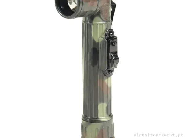 Lanterna Militar Acodada Mil-Tec Us Anglehead Flashlight Flecktarn — Lanternas & Lasers — Airsoft Market PT