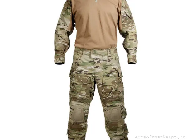 Uniforme Completo Combate Delta Tactics Estilo multicam — Vestuário (Fardas) — Airsoft Market PT