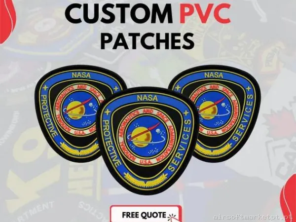 CUSTOMIZE YOUR DESIGN | Premium 3D PVC Patches 🔥 — Vestuário (Fardas) — Airsoft Market PT